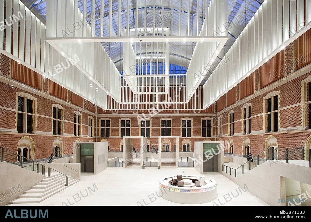 Entrance hall, Rijksmuseum museum, Amsterdam, The Netherlands