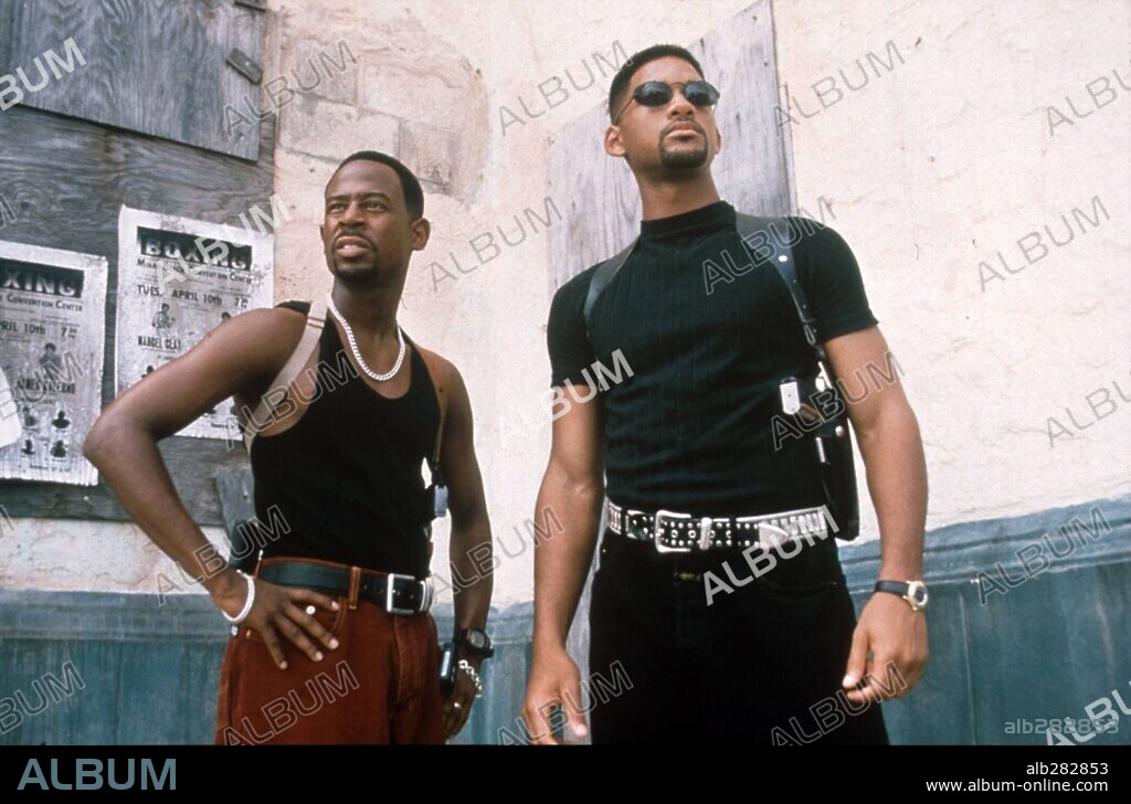MARTIN LAWRENCE and WILL SMITH in BAD BOYS, 1995, directed by MICHAEL BAY. Copyright COLUMBIA PICTURES / FARMER, JON.