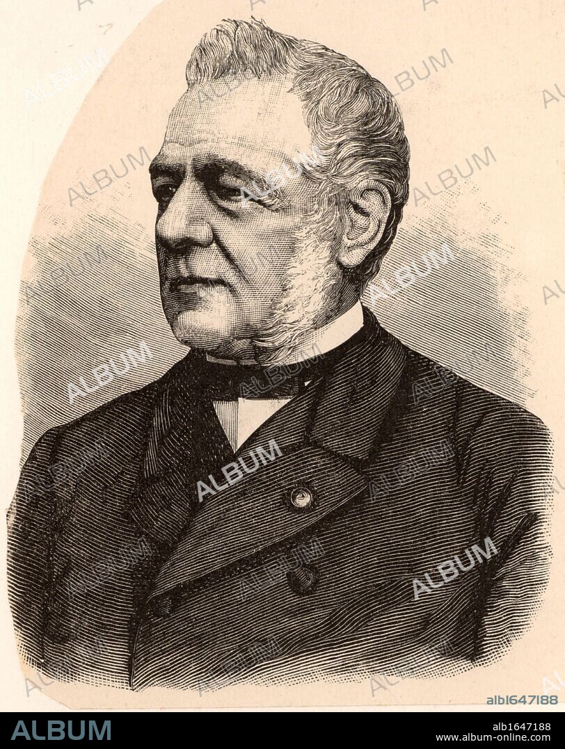 Christoph Hendrick Diderick Buys-Ballot (1817-1890) Dutch meteorologist and physical chemist. Engraving from "Der Stein der Weisen" (Leipzig c1895).  (Photo by: Universal History Archive/UIG via Getty Images).