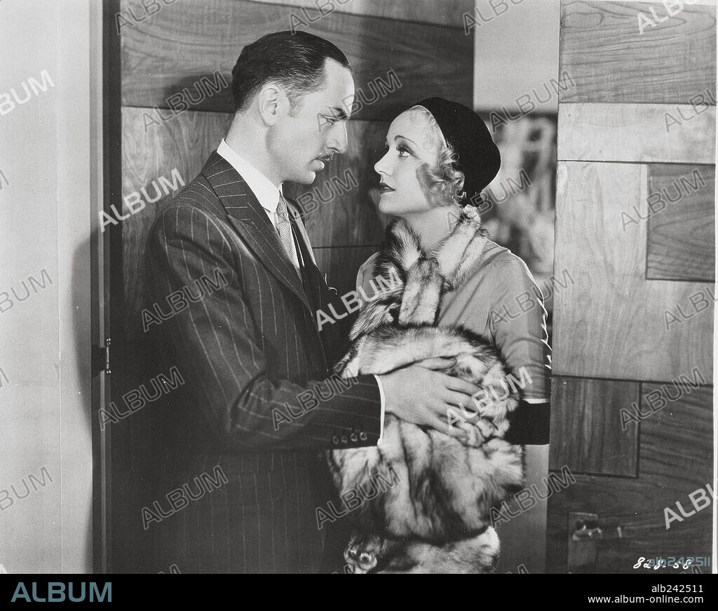 CAROLE LOMBARD and WILLIAM POWELL in LADIES' MAN, 1931, directed by LOTHAR MENDES. Copyright PARAMOUNT PICTURES.
