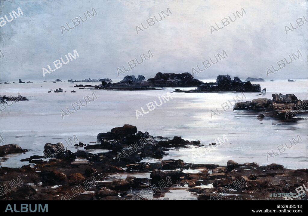 'Ile de Sein', 1884. From the collection of the Musee Lansyer, Loches, France.