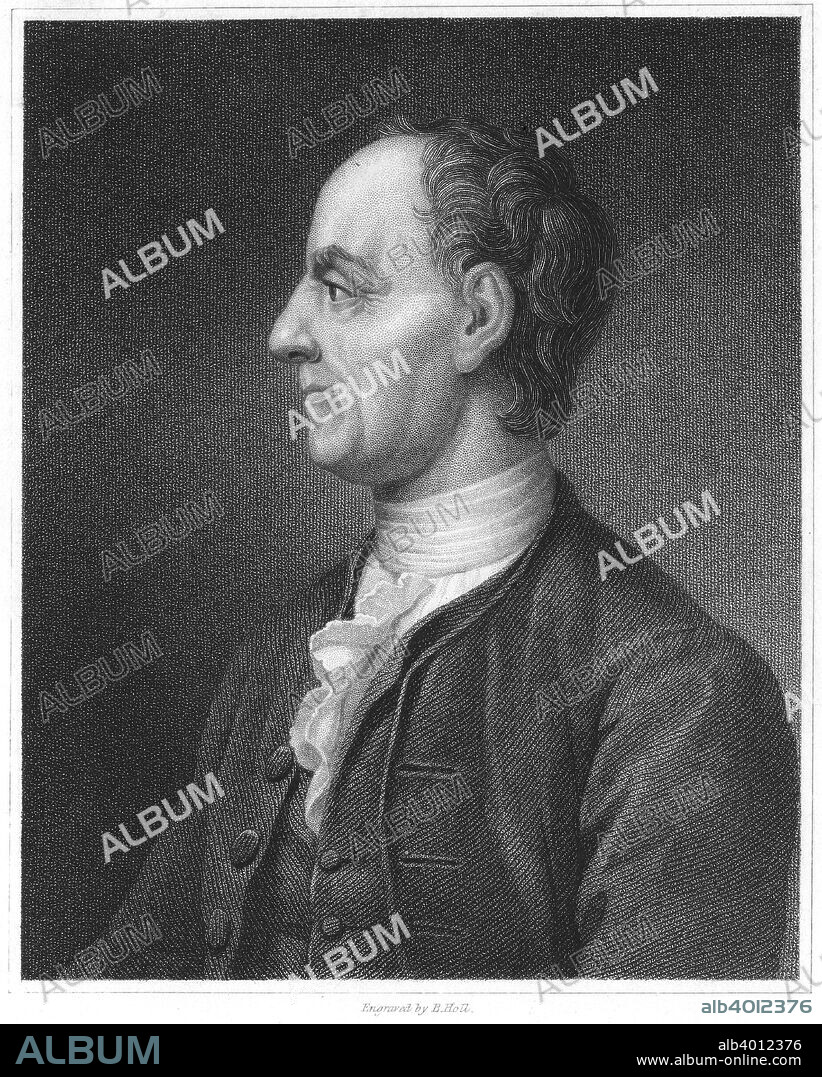 Leonhard Euler (1707-1783). Swiss mathematician, 1835.