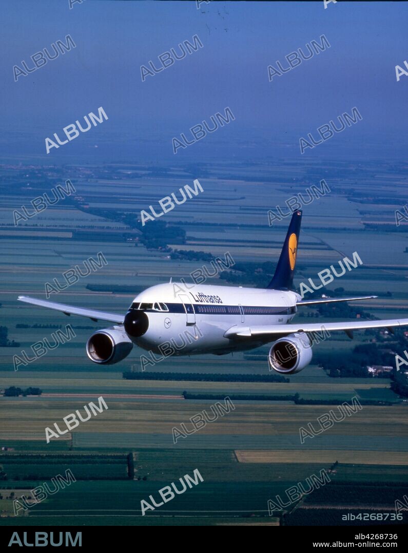 German, Lufthansa, Airbus A310, medium- to long-range twin-engined, wide-body jet airliner, developed and manufactured by Airbus, then a consortium of European aerospace manufacturers. the first prototype A310 conducted the type's maiden flight. In April 1983. It was produced between 1983 and 1998.