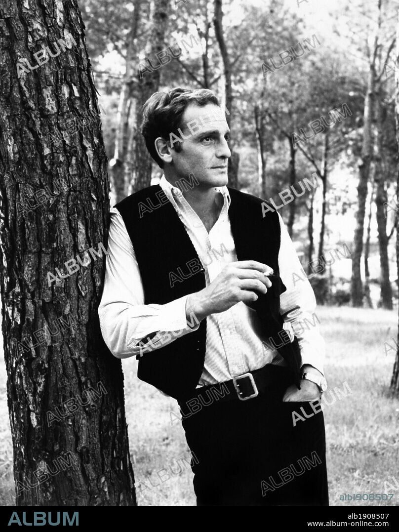 Philippe Leroy rests against a trunk. French actor Philippe Leroy rests against a trunk; he currently lives in Rome, in a villa on the Old Appian Way. Rome (Italy), 1966.
