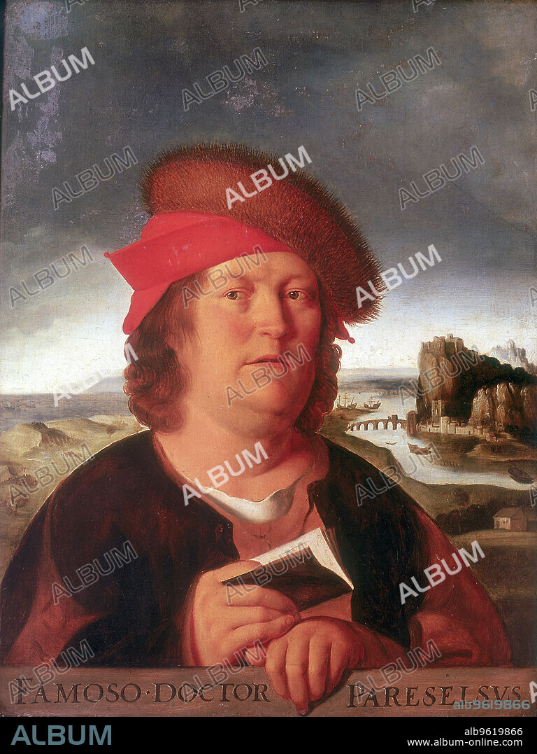 Paracelsus Aracelsus (Theophrastus Bombastus Von Hohenheim) (1493-1541), Swiss-born German physician and alchemist. Paracelsus studied at Vienna University before becoming a military surgeon in the service of Venice. This enabled him to travel extensively in Europe and the Middle East, learning about alchemy. He set up a practice in Strasbourg in 1526, before moving to Basel the following year as town physician. He gained a considerable reputation as a healer. Paracelsus was the first to describe the lung disease silicosis, connected goitre with minerals in drinking water, and recognised the importance of chemistry in medicine (Iatrochemistry).