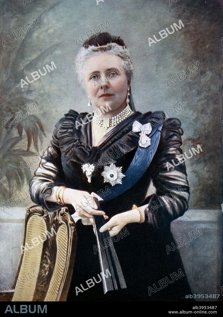 Princess Victoria Adelaide Mary Louise, Empress consort in Germany and Queen of Prussia, late 19th century. Victoria Adelaide Mary Louise (1840-1901), daughter of Queen Victoria, was Princess Royal of Great Britain and wife of Emperor Frederick III of Germany.