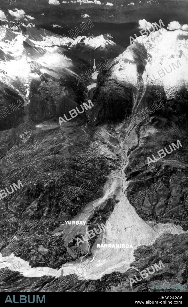 Peru Earthquake May 31, 1970. Nevados Huascaran and the Huascaran debris avalanche that destroyed Yungay and Ranrahira. The 1970 Ancash earthquake or Great Peruvian Earthquake was an undersea earthquake. Combined with a resultant landslide, it was the worst catastrophic natural disaster ever recorded in the history of Peru. The earthquake affected the Peruvian regions of Ancash and La Libertad. The epicenter of the earthquake was located 35 km off the coast of Casma and Chimbote on the Pacific Ocean, where the Nazca Plate is being subducted by the South American Plate. It had a magnitude of 7.9 to 8.0 on the Richter scale and an intensity of up to VIII on the Mercalli scale. No significant tsunami was reported. The earthquake struck on a Sunday afternoon at 15:23:31 local time (20:23:31 UTC) and lasted 45 seconds. The quake destabilized the northern wall of Mount HuascarÃ¡n, causing a rock, ice and snow avalanche and burying the towns of Yungay and Ranrahirca. Five days after the earthquake, Peruvian officials feared a death toll as high as 30,000. Several days later that figure was tentatively raised to 50,000. An Associated Press dispatch on July 14 said Peru's Minister of Health now estimated the number of dead and missing persons to be 70,000. It may be impossible ever to assess fully the toll of this seismic disaster.
