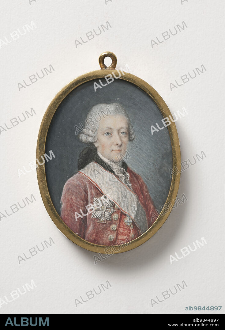 THEODOR FRIEDRICH STEIN. Johann Friedrich Struensee (1737-72), Danish Prime Minister, Count (formerly called "Old Lord with the Order of Dannebrog and L'Union parfaite"), mid-late 18th century.