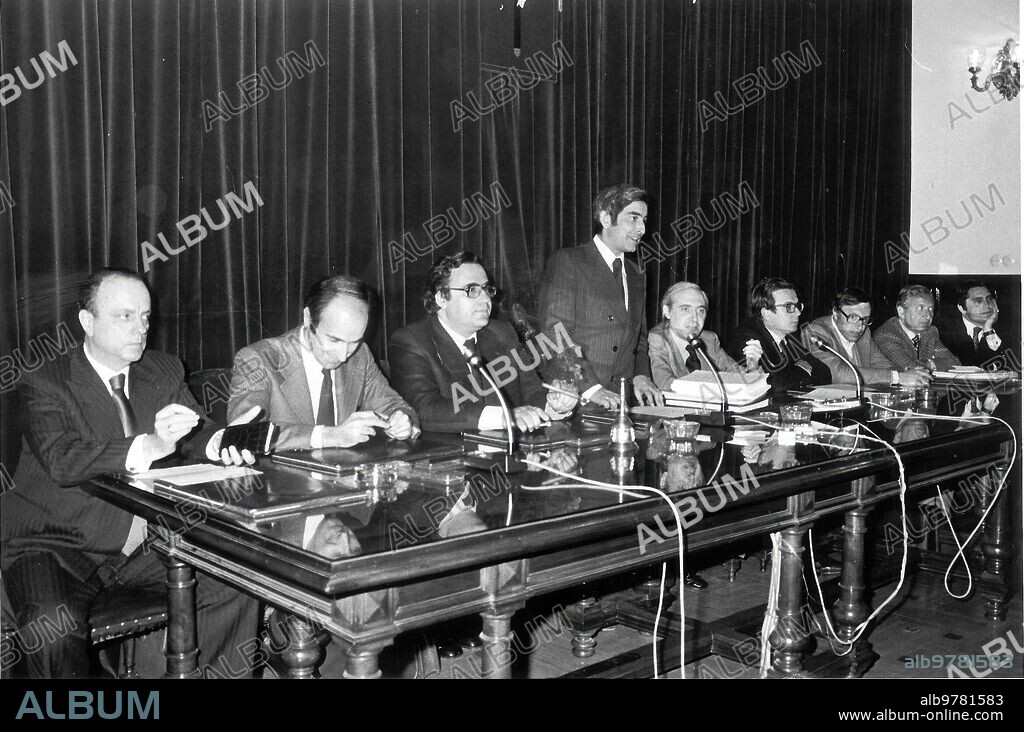 1978. Los «padres» de la Constitución española.