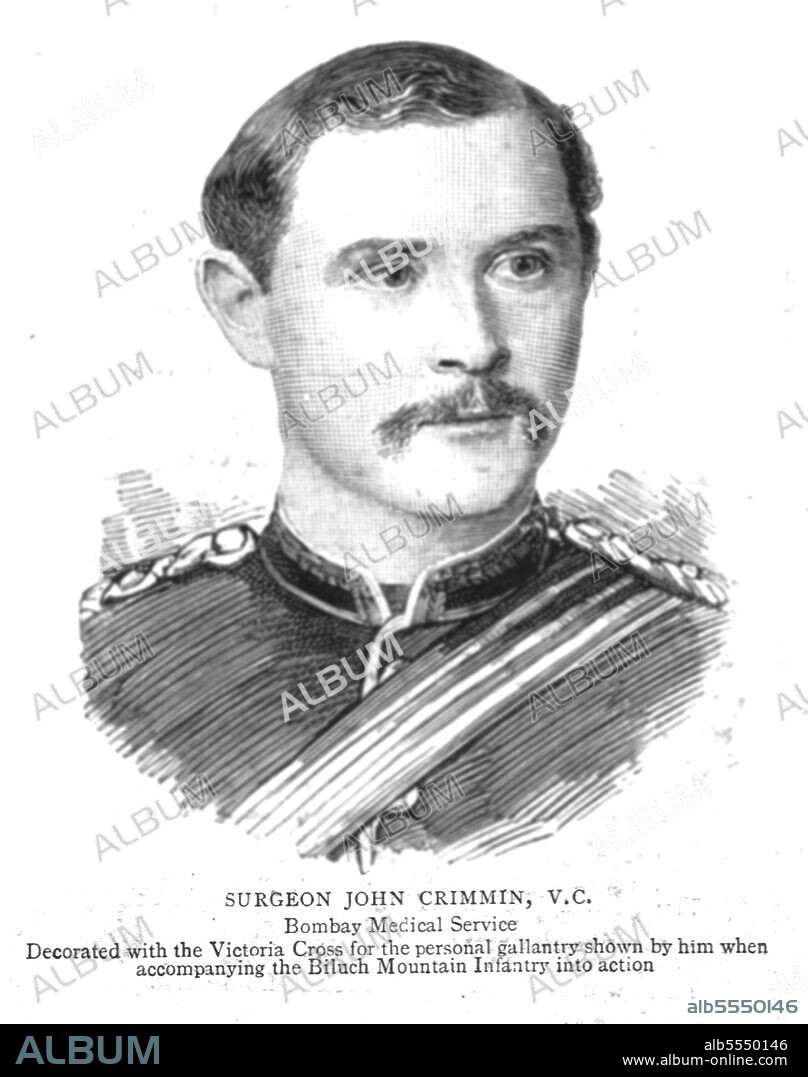 UNKNOWN. ''Surgeon John Crimmin,V.C. Bombay Medical Service', 1890.