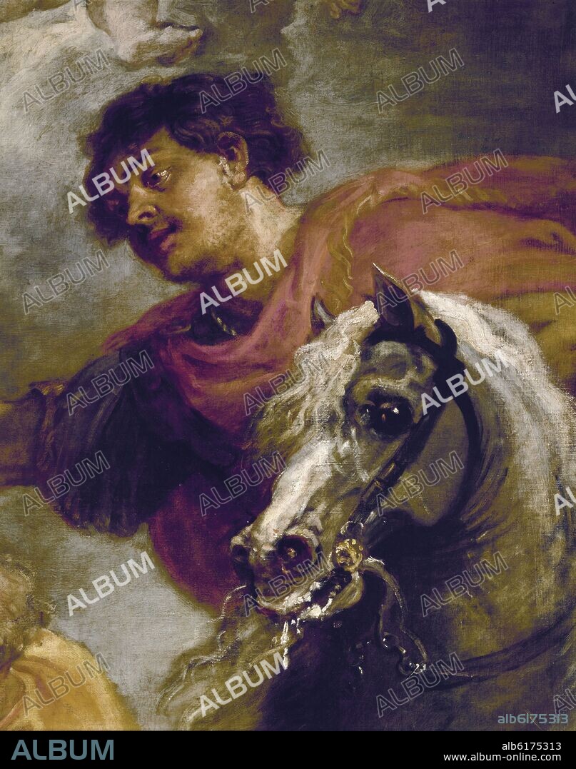 PETER PAUL RUBENS. 'The Martyrdom of Saint Andrew' (detail), ca. 1638-1639, Oil on canvas.