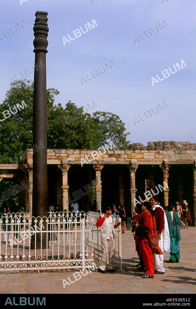 Construction of the Qutb Minar was started in 1192 by Qutb-ud-din Aibak, the first Sultan of Delhi, and was carried on by his successor, Iltutmish. In 1368, Firoz Shah Tughlaq constructed the fifth and the last storey. Delhi is said to be the site of Indraprashta, capital of the Pandavas of the Indian epic Mahabharata. Excavations have unearthed shards of painted pottery dating from around 1000 BCE, though the earliest known architectural relics date from the Mauryan Period, about 2,300 years ago. Since that time the site has been continuously settled. The city was ruled by the Hindu Rajputs between about 900 and 1206 CE, when it became the capital of the Delhi Sultanate. In the mid-seventeenth century the Mughal Emperor Shah Jahan (1628–1658) established Old Delhi in its present location, including most notably the Red Fort or Lal Qila. The Old City served as the capital of the Mughal Empire from 1638 onwards. Delhi passed under British control in 1857 and became the capital of British India in 1911. In large scale rebuilding, parts of the Old City were demolished to provide room for a grand new city designed by Edward Lutyens. New Delhi became the capital of independent India in 1947.