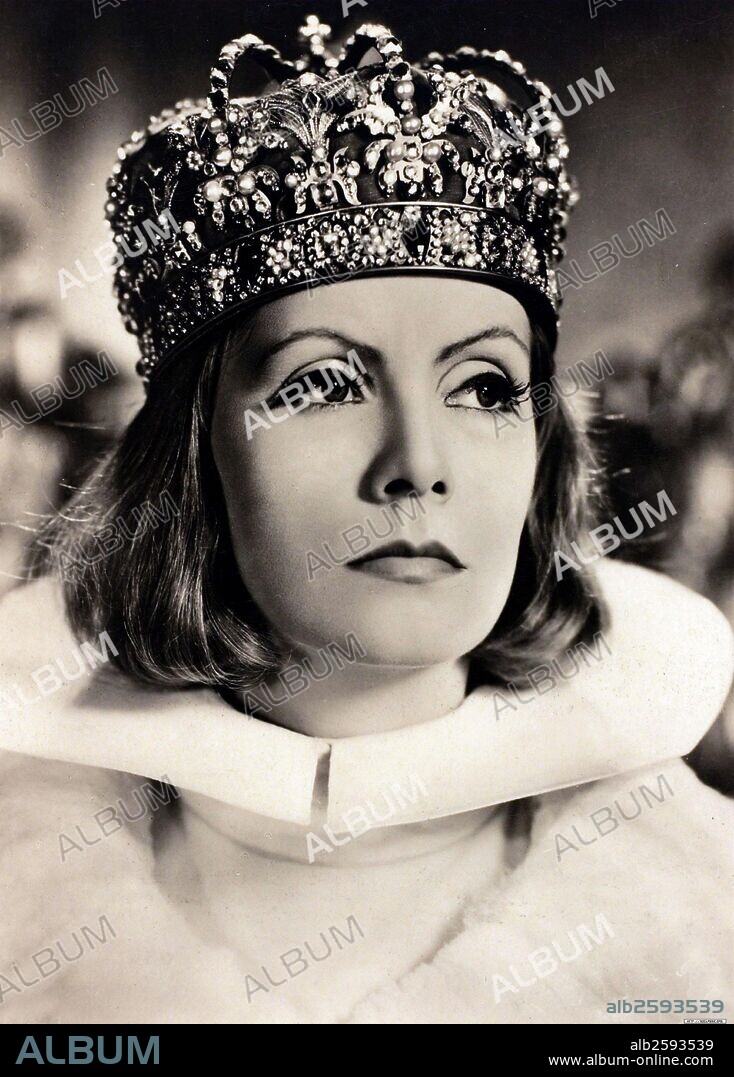 Queen Christina played by Greta Garbo. Queen Christina is a Pre-Code Hollywood biographical film, produced in 1933 and directed by Rouben Mamoulian. It starred Swedish-born actress Greta Garbo and John Gilbert. Christina (Swedish: Kristina Augusta; 18 December [O.S. 8 December] 1626 – 19 April 1689), later adopted the name Christina Alexandra, was Queen regnant of Sweden from 1633 to 1654. Photo by: .