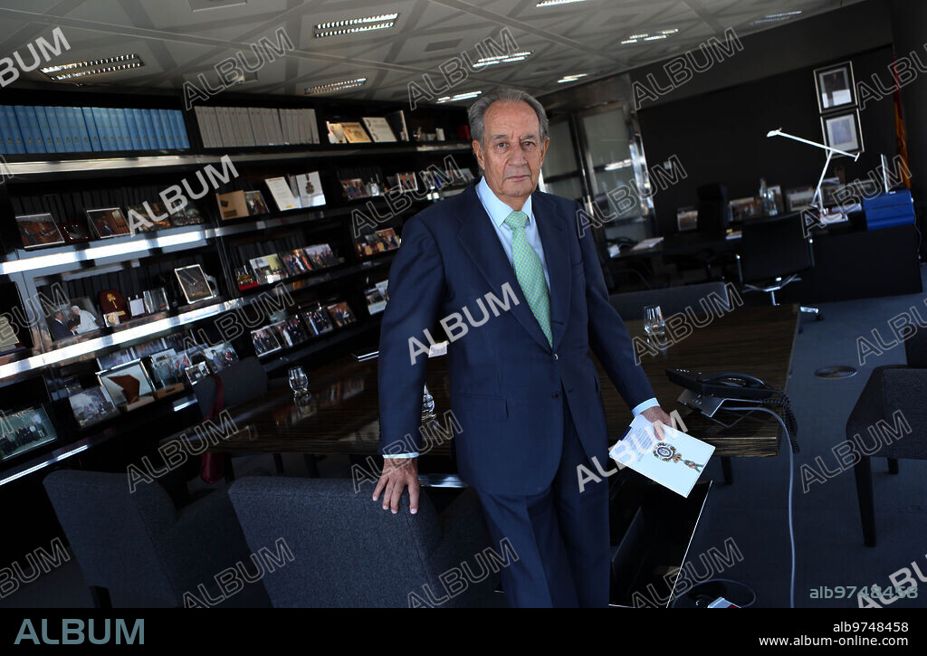 Madrid, 07/01/2015. Interview with Juan Miguel Villar Mir, president of the Villar Mir group. Photo: Ernesto Acute Archdc.