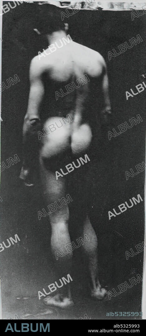 THOMAS EAKINS. Standing Nude (Samuel Murray), c. 1890-1892.