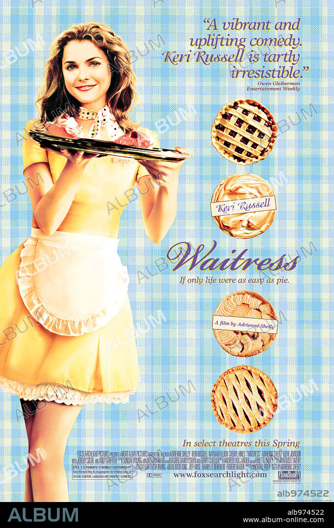 Poster of WAITRESS, 2007, directed by ADRIENNE SHELLY. Copyright NIGHT AND DAY PICTURES.