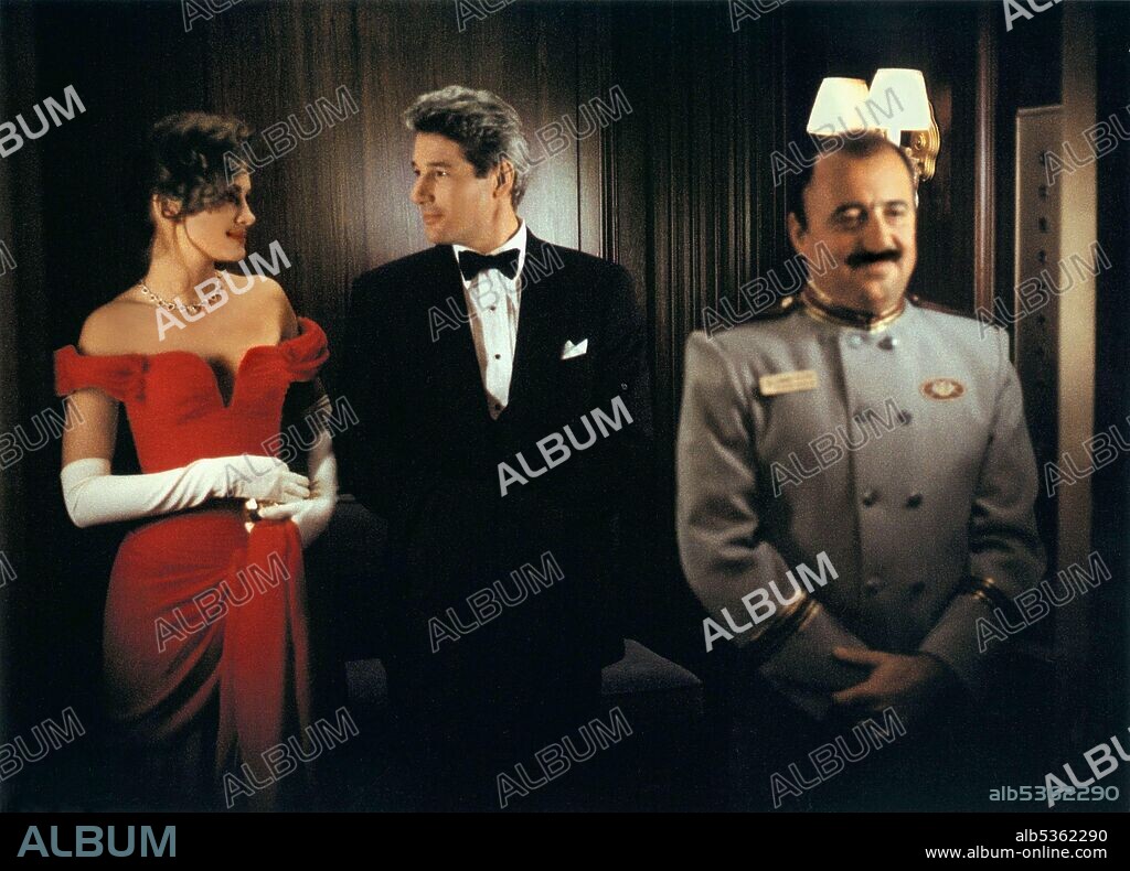 JULIA ROBERTS und RICHARD GERE in PRETTY WOMAN, 1990, unter der Regie von GARRY MARSHALL. Copyright TOUCHSTONE/WARNERS.