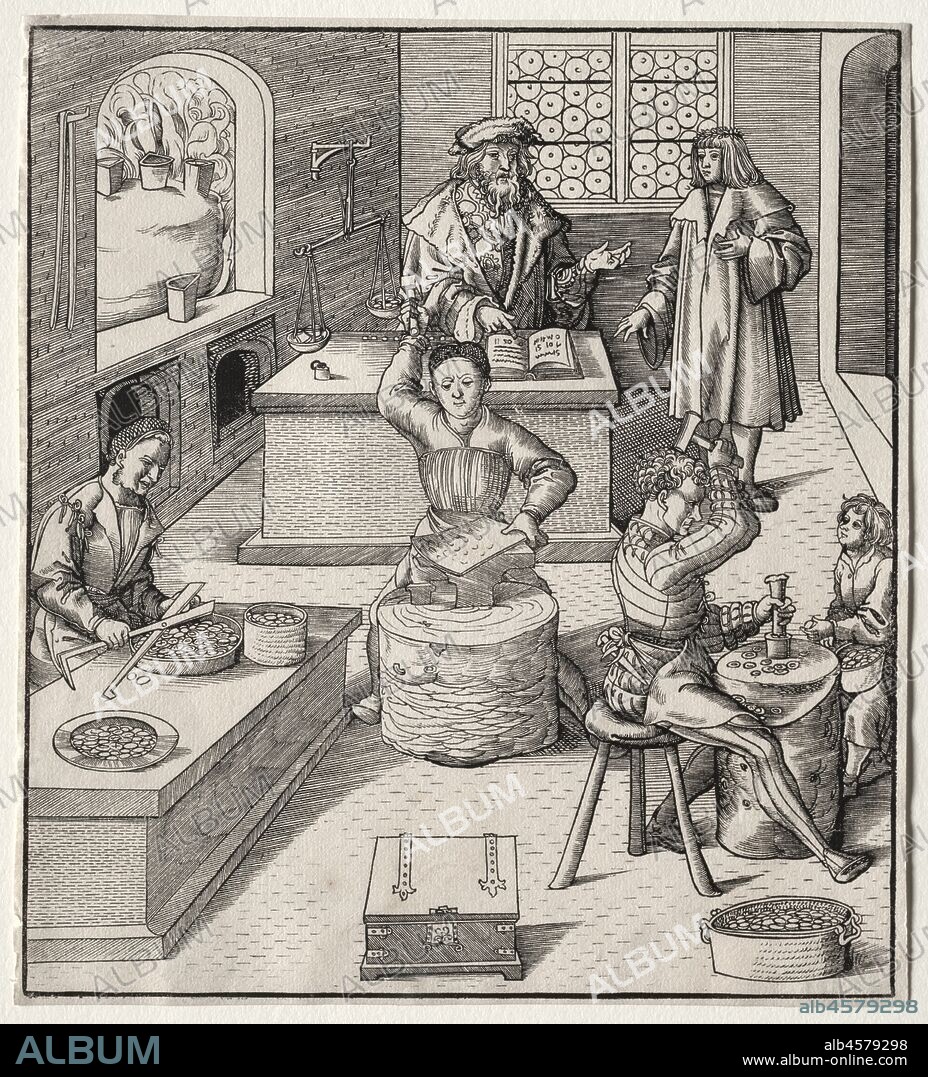 Young Maximilian in the Mint.