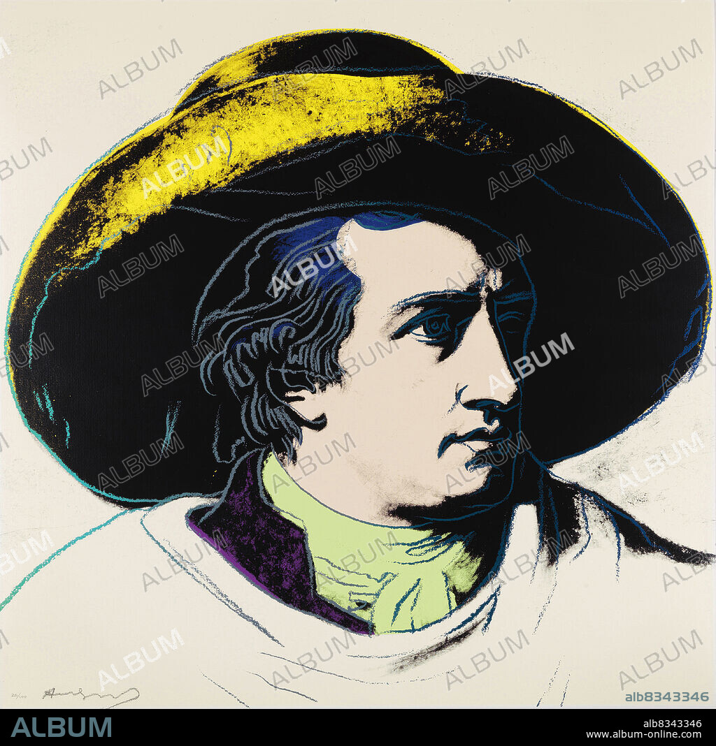 ANDY WARHOL. Goethe.