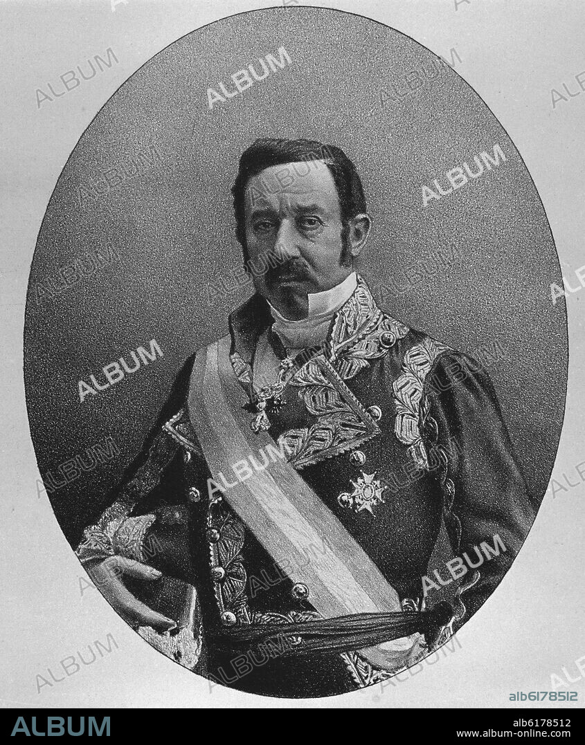 LEOPOLDO O'DONNELL Y JORNIS (1809-1867).MILITAR CONSTITUCIONAL Y POLITICO LIBERAL. NACIDO EN SANTA CRUZ DE TENERIFE.