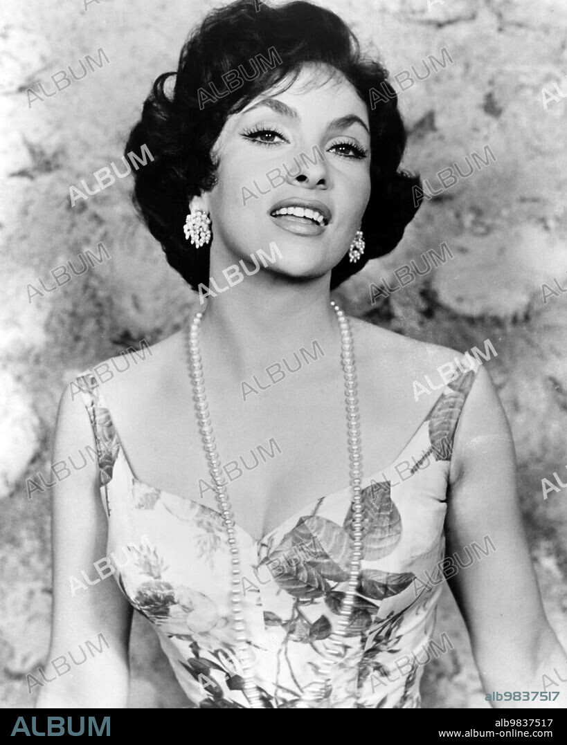 GINA LOLLOBRIGIDA in ANNA DI BROOKLYN, 1958, unter der Regie von CARLO LASTRICATI und VITTORIO DE SICA. Copyright CIRCEO CINEMATOGRAFICO.