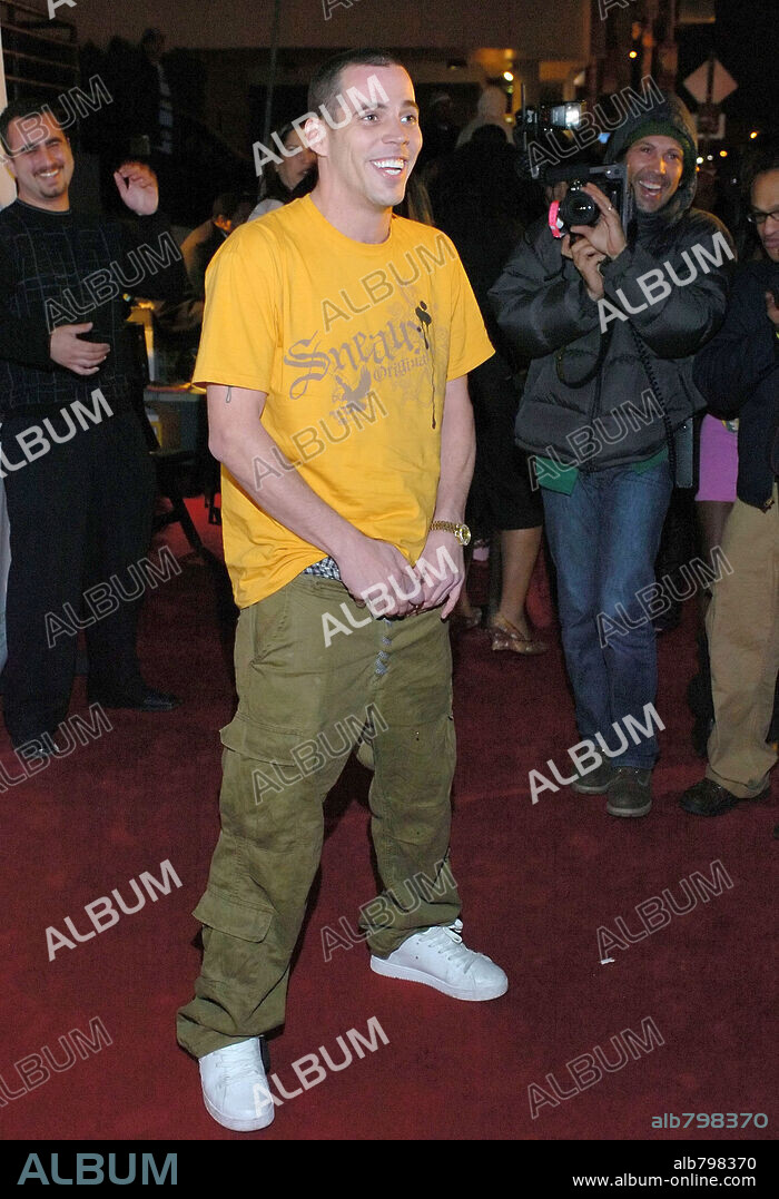 Mar 05, 2006; Hollywood, CA, USA; 'Jackass' STEVE-O not only gets naked, but urinates on the red carpet at the Masters Player's Ball, held at The Key Club on The Sunset Strip. Mandatory Credit: Photo by Rob DeLorenzo / ZUMA Press. (©) Copyright 2006 by Rob DeLorenzo. 05/03/2006