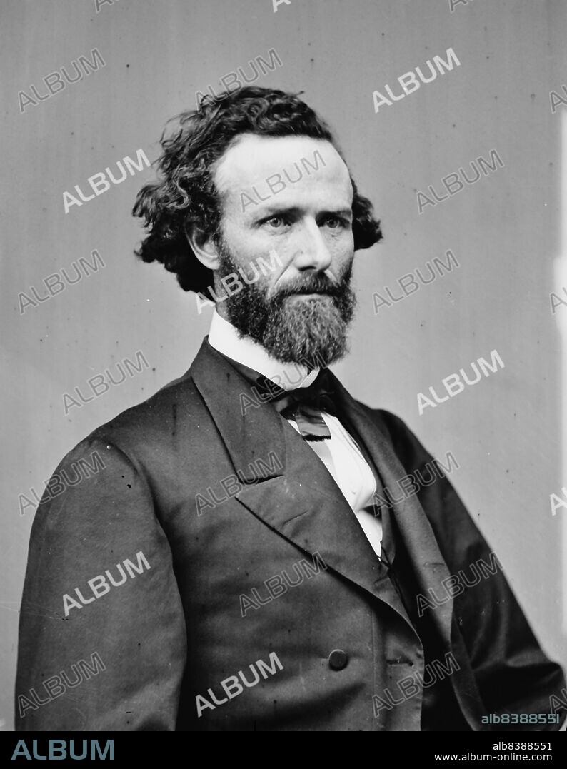 Hon. John B. Henderson of Mo., between 1855 and 1865. [Politician, soldier: co-author of the Thirteenth Amendment to the US Constitution (permanently prohibiting slavery in the United States); brigadier general in the Missouri State Militia of the Union Army].