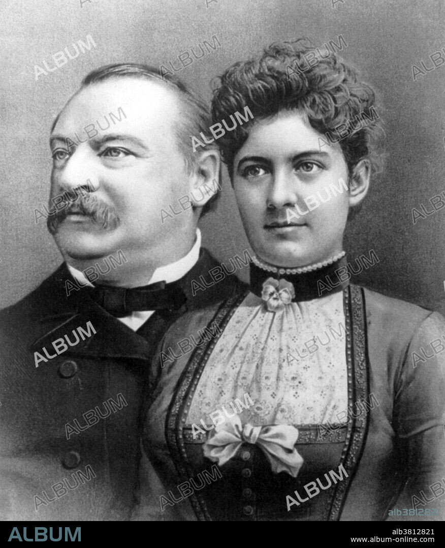 Stephen Grover Cleveland (March 18, 1837 - June 24, 1908) was the 22nd and 24th President and the only president to serve two non-consecutive terms (1885-89 and 1893-97). He was the winner of the popular vote for president three times; 1884, 1888, and 1892. He was the leader of the pro-business Bourbon Democrats who opposed high tariffs, inflation, imperialism and subsidies to business, farmers or veterans. He won praise for his honesty, independence, integrity, and commitment to the principles of classical liberalism. He fought political corruption, patronage, and bossism. His intervention in the Pullman Strike of 1894 to keep the railroads moving angered labor unions nationwide. His support of the gold standard and opposition to Free Silver alienated the agrarian wing of the Democratic Party. He began his presidency as a bachelor. In 1886, he married 21 year old Frances Folsom in the Blue Room at the White House. She remains the youngest First Lady, and the public soon warmed to her beauty and warm personality. After leaving the White House they moved to his New Jersey estate, Westland Mansion. In 1908, he suffered a heart attack and died at the age of 71. His last words were "I have tried so hard to do right.".