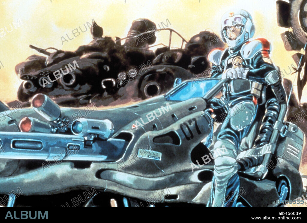 VENUS WARS, 1989 (UINASU SENKI), directed by YOSHIKAZU YASUSHIKO. Copyright BANDAI VISUAL/GAKKEN CO.