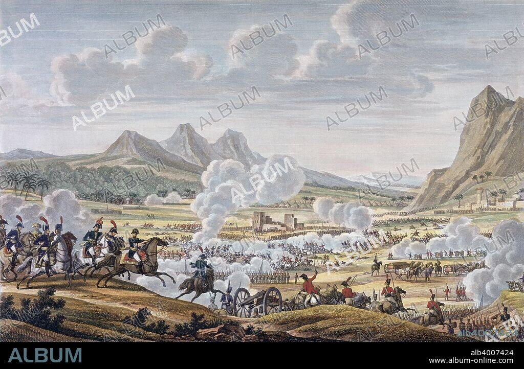 The Battle of Mount Tabor, 27 Ventose, Year 7 (17 February 1799). The French under Napoleon and General Kleber defeated an Ottoman army attempting to break the French siege of Acre.