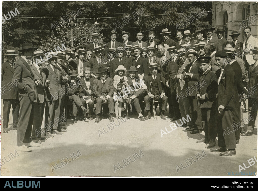 Madrid, 06/03/1924. Tribute banquet to the ?Dog? of Xaudaró.