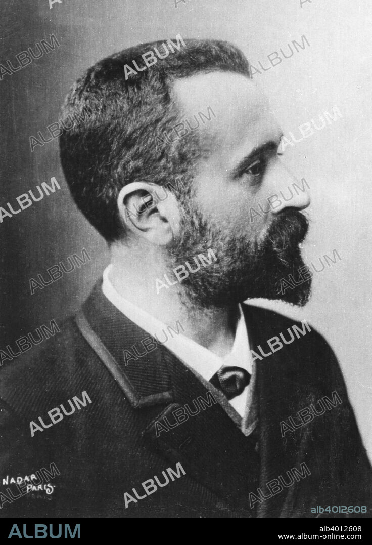 Alphonse Bertillon, French police officer, c1880. In 1880, when Chief of the Paris identification bureau, Bertillon (1853-1914) devised a method of identifying criminals using anthropometric measurements. It was used for a number of years, but was replaced by fingerprinting.