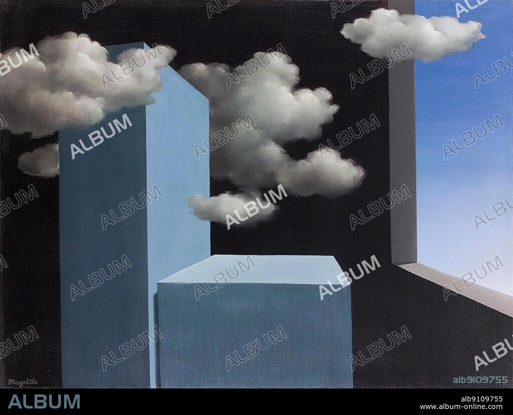 RENÉ MAGRITTE. René Magritte / La tempestad, 1940.