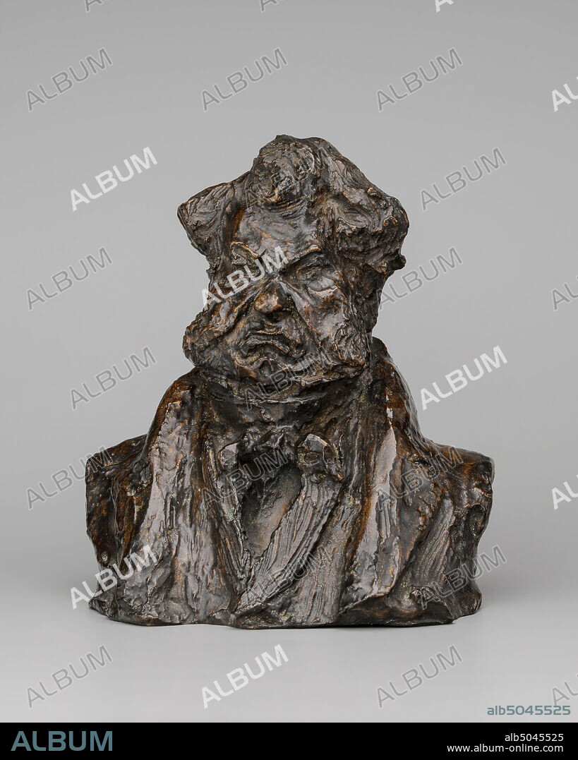 Honoré Daumier, (artist), French, 1808 - 1879, Laurent Cunin, called Cunin-Gridaine, model c. 1832/1835, cast 1929/1950, bronze, overall: 14.6 x 13 x 9.8 cm (5 3/4 x 5 1/8 x 3 7/8 in.).
