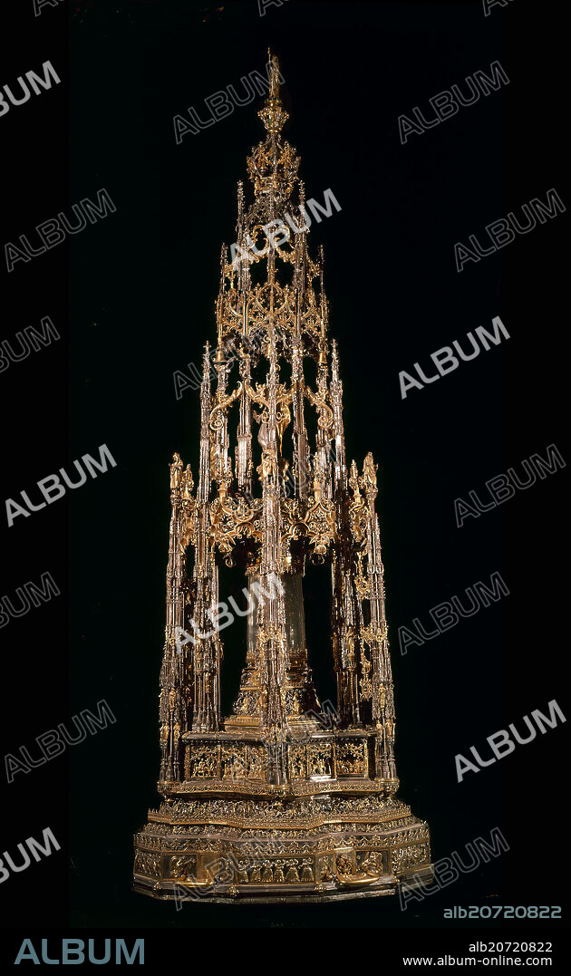 ENRIQUE DE ARFE (1475-1545). CUSTODIA DE LA CATEDRAL DE CORDOBA - SIGLO XVI.