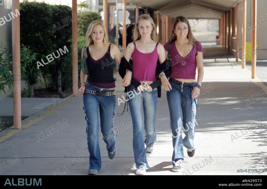EVAN RACHEL WOOD, JENICKA CAREY und NIKKI REED in THIRTEEN, 2003, unter der Regie von CATHERINE HARDWICKE. Copyright 20TH CENTURY FOX / FOX, ANNE MARIE.