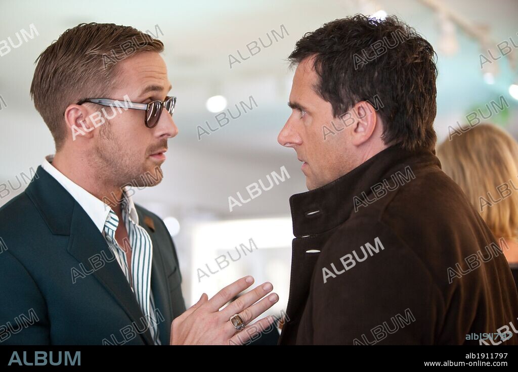 RYAN GOSLING y STEVE CARELL en CRAZY, STUPID, LOVE, 2011, dirigida por GLENN FICARRA y JOHN REQUA. Copyright CAROUSEL PRODUCTIONS / GLASS, BEN.