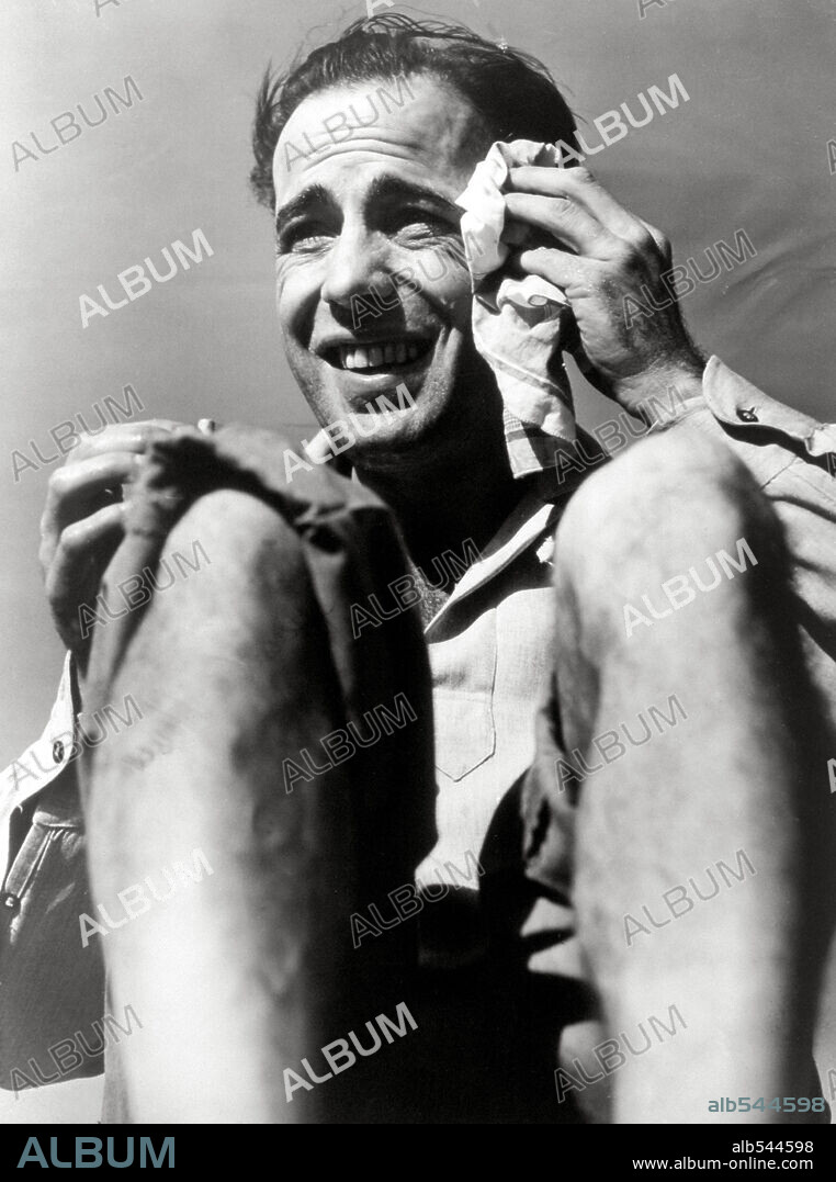 HUMPHREY BOGART en EL TESORO DE SIERRA MADRE, 1948 (THE TREASURE OF THE SIERRA MADRE), dirigida por JOHN HUSTON. Copyright WARNER BROTHERS.