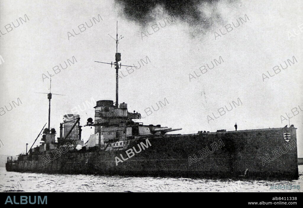 SMS Seydlitz was a battlecruiser of the German Kaiserliche Marine (Imperial Navy), built in Hamburg. She was ordered in 1910 and commissioned in May 1913, the fourth battlecruiser built for the High Seas Fleet. Seydlitz participated in many of the large fleet actions during World War I.