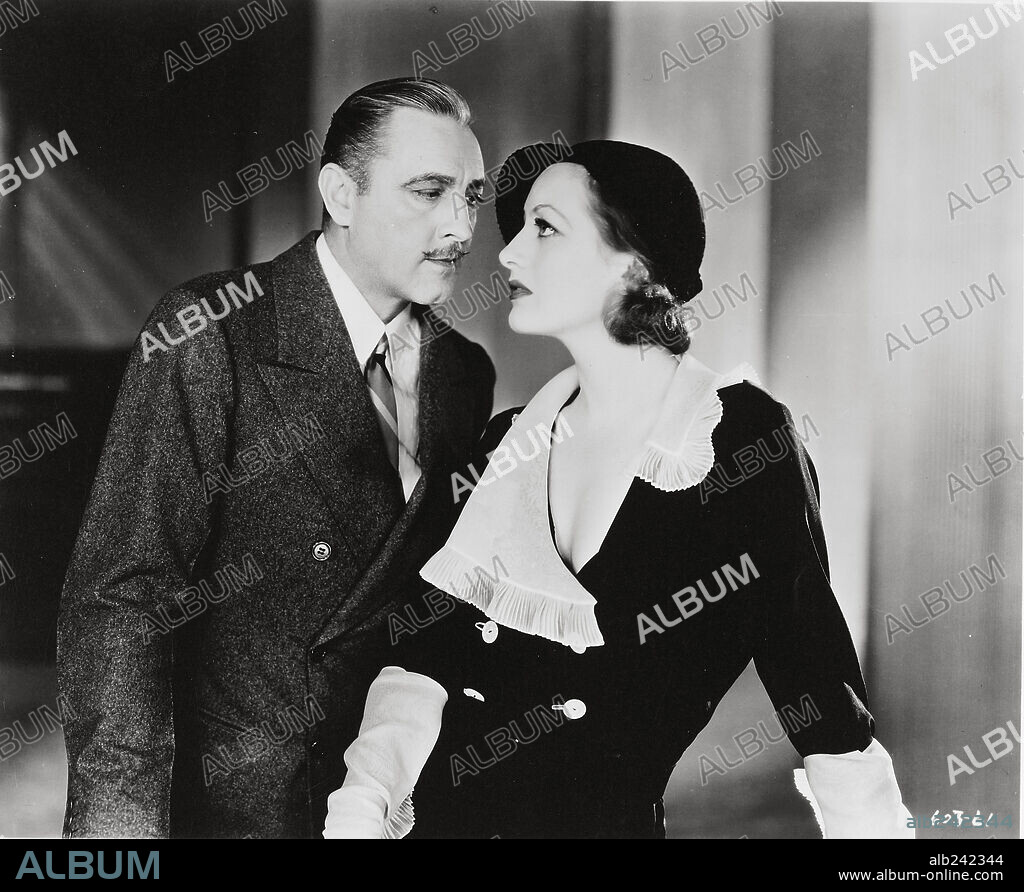 JOAN CRAWFORD y JOHN BARRYMORE en GRAN HOTEL, 1932 (GRAND HOTEL), dirigida por EDMUND GOULDING. Copyright M.G.M.