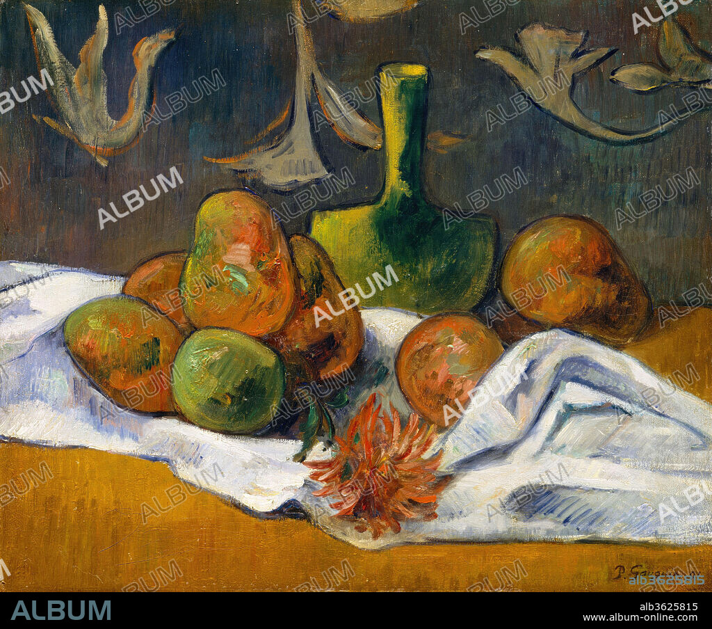 Still Life. Artist: Style of Paul Gauguin (French, late 19th century). Dimensions: 15 1/8 x 18 1/4 in. (38.4 x 46.4 cm).