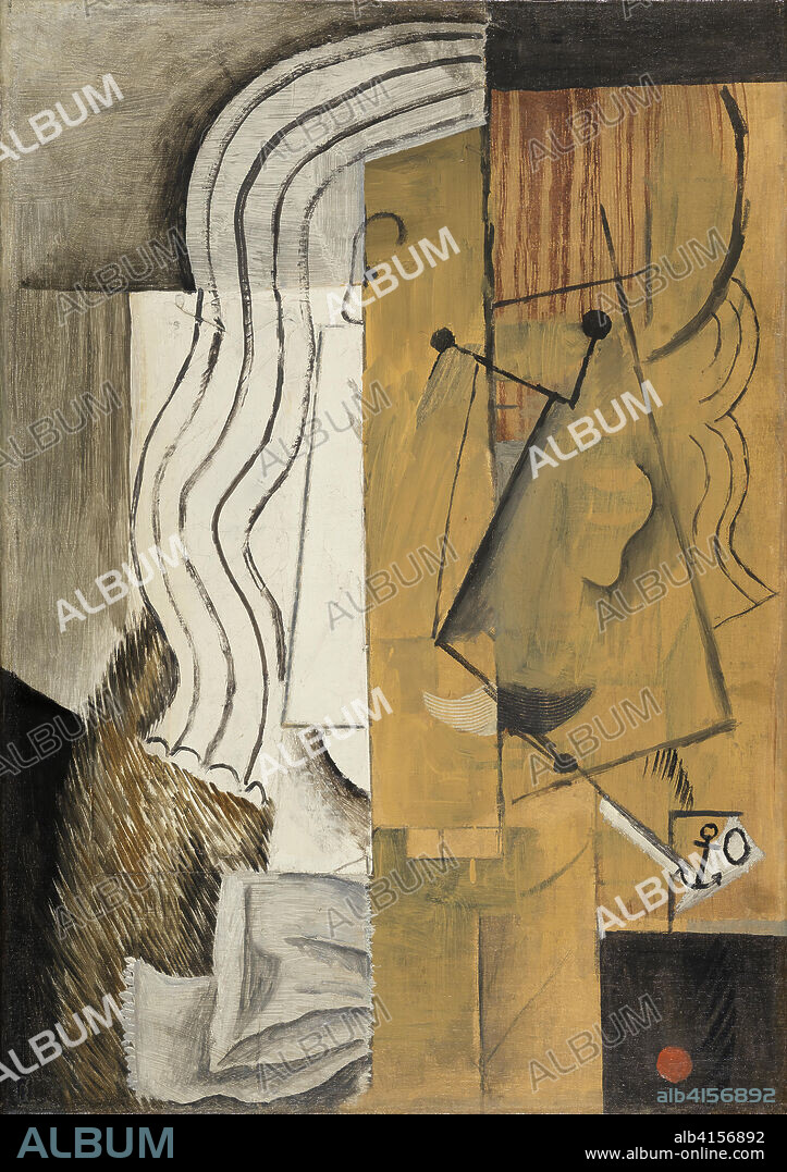 Pablo Picasso (Málaga, 1881-Mougins, 1973). Head of a Man (1913). Oil on canvas. 65 x 46 cm.