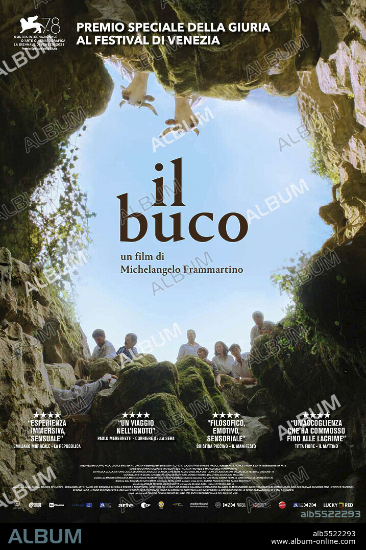 Poster of THE HOLE, 2021 (IL BUCO), directed by MICHELANGELO FRAMMARTINO. Copyright Doppio Nodo Double Bind.