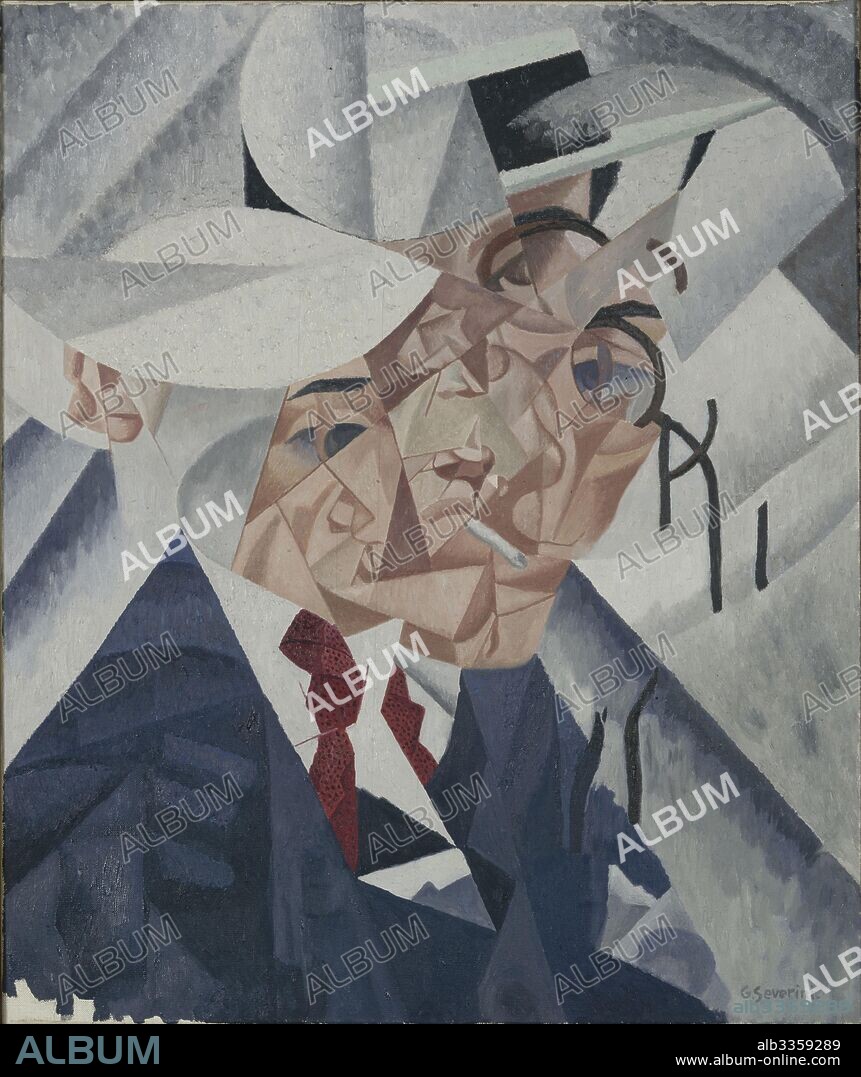 GINO SEVERINI. Self-portrait.