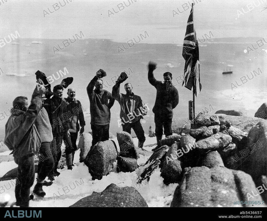 Antarctic Expedition - Mawson's Expedition - 1929-30. April 28, 1930. (Photo by The Herald Feature Service).