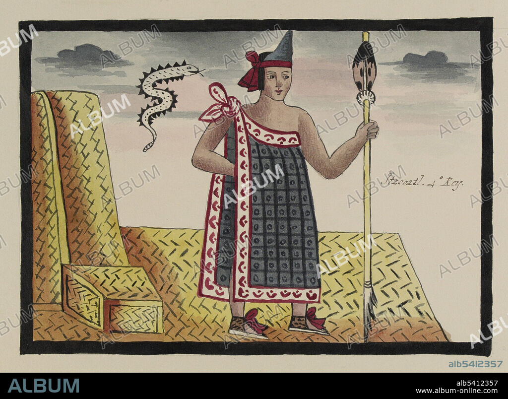 Tovar Codex, Itzcoatl, 4th Tlatoani, Aztec Ruler