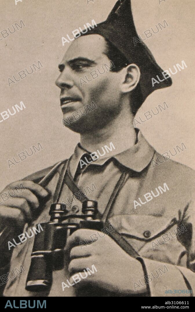 José Buenaventura Durruti (1896 – 20 November 1936) anarcho-syndicalist militant involved with the CNT, FAI and other anarchist organisations during the Spanish Civil War.