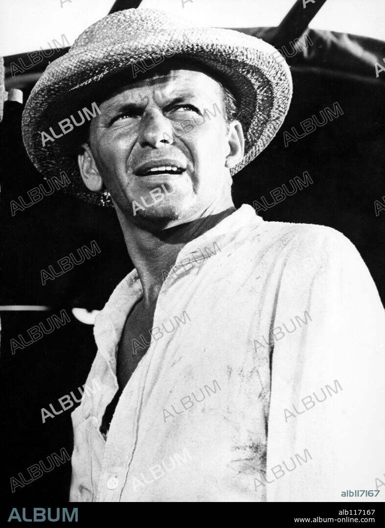 FRANK SINATRA in THE DEVIL AT 4 O'CLOCK, 1961, directed by MERVYN LEROY. Copyright COLUMBIA PICTURES.