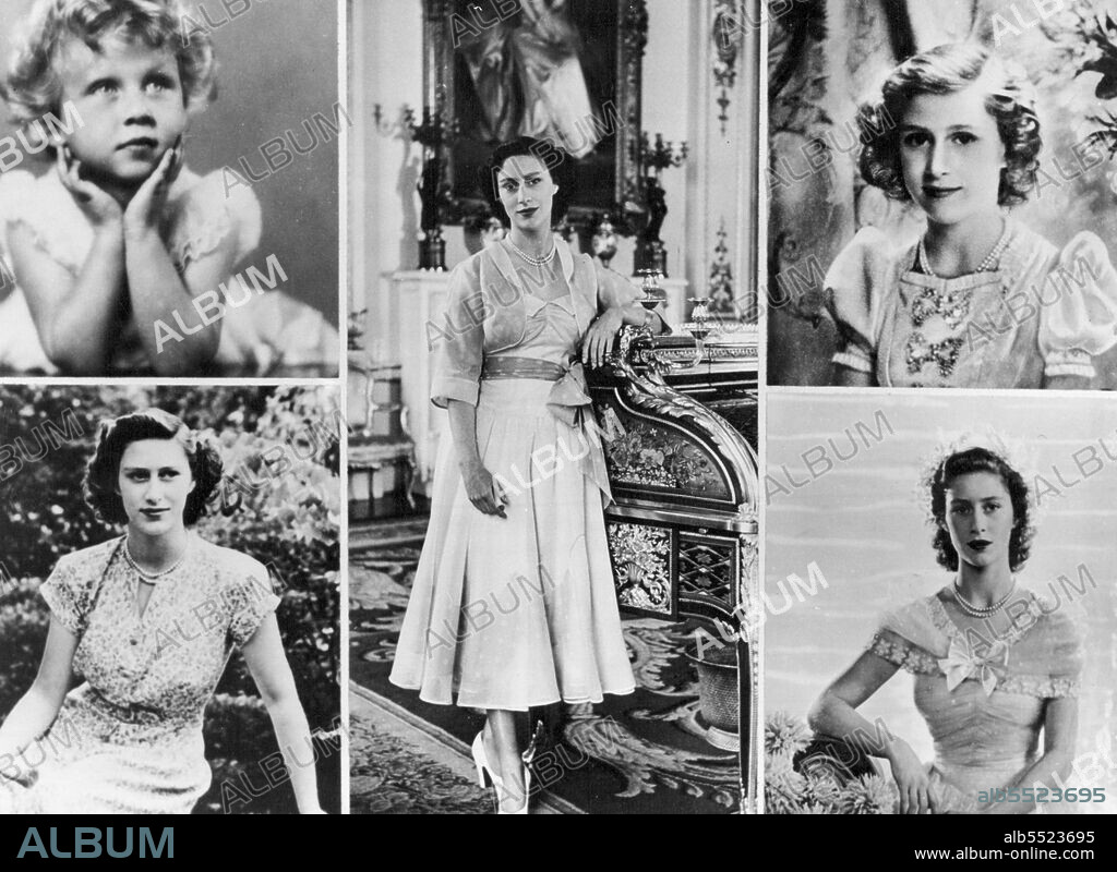 Her Royal Highness Princess Margaret - Her Royal Highness Princess Margaret celebrated her 21st birthday recently at Balmoral Castles in Scotland, where a ball was held in her honour sod bonfires were lit. Princess Margaret was born at Glamis Castle on August 21st, 1930, and was the first Princess it the direct line or succession to be born in Scotland for 300 years. These pictures show Princess Margaret at various ages, ands, in the centre, the latest study of her token just before her 21st birthday. July 17, 1953.