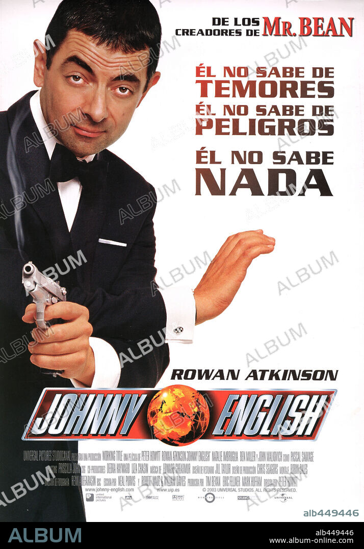 Affiche de JOHNNY ENGLISH, 2003, réalisé par PETER HOWITT. Copyright ROGUE MALE FILMS LTD.